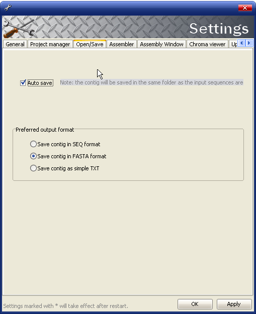 contig assembly software